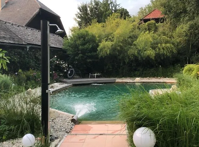 Haus Mit Sauna Und Privatem Badeteich In Bei Salzburg Tatil Evi Anif