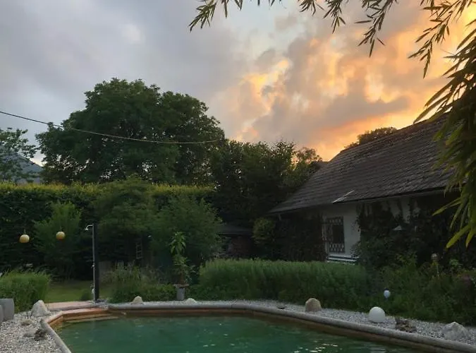 Haus Mit Sauna Und Privatem Badeteich In Bei Salzburg * Anif